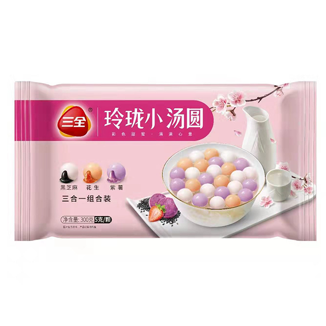 玲珑黑芝麻花生紫薯300g