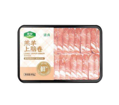 赛牧羔羊肉上脑片400g(腰封)